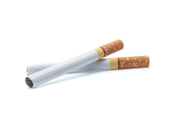 cigarette  isolated on a white background
