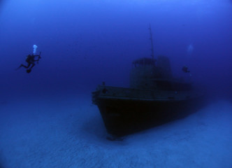 Obraz premium Scuba Diving Malta Gozo Comino