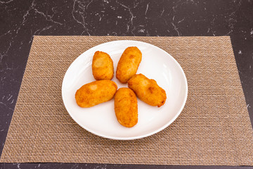 Stuffed croquettes