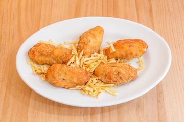 Stuffed croquettes