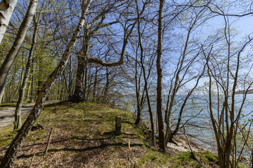 Rad- Wanderweg in der Goor, Lauterbach auf Rügen