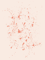Pink ink spatters texture background
