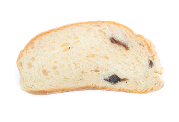 Sliced bread isolated on a white background