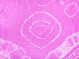 part of abstract pattern of pink scarf