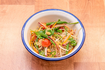 Image of salad with fresh ingredients