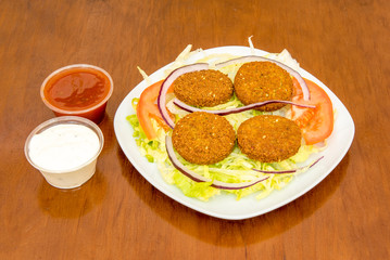 Falafel plate