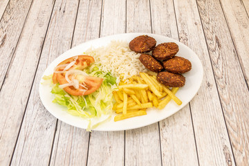 Falafel plate 