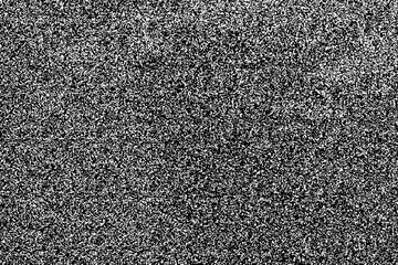 Distressed black texture. Dark grainy texture on white background. Dust overlay textured. Grain noise particles. Rusted white effect. Grunge design elements. Vector illustration, EPS 10.