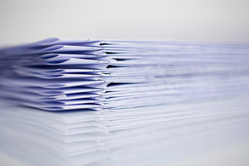 Stack Folding drawings on a white background. Technical project drawing. Copy space