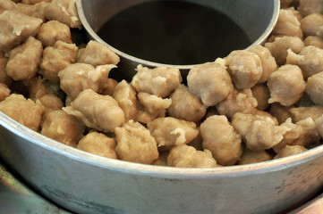 Bakso Pentol is Traditional Meatballs From Indonesia.