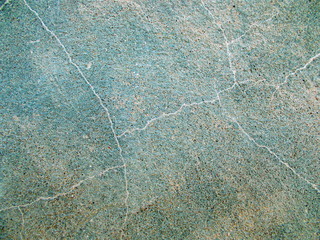 
Crack in the wall of the building. Blurred defocused background for web design.