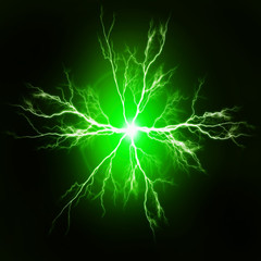 Pure Power and Electricity Green