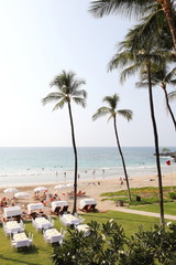 Obraz premium リゾートホテルのガーデンレストランのイメージ