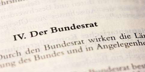 Der Bundesrat im Grundgesetz