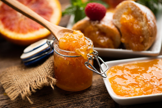 Tasty Home Made orange jam
