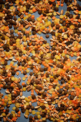 Mix of legumes and cereals