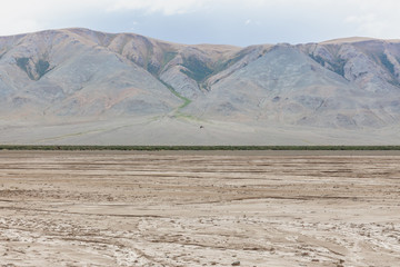Mongolia landscape. Altai Tavan Bogd National Park in Bayar-Ulgii