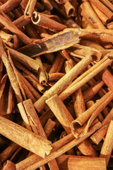 cinnamon sticks background