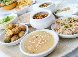 Israeli breakfast