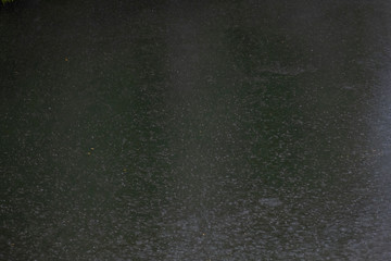 chuva forte a cair no rio