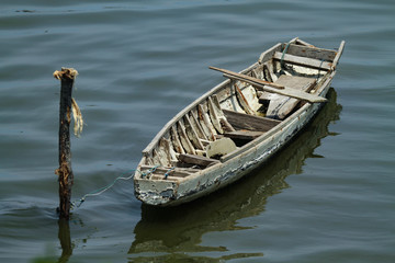 old wooden boat