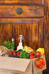 Zero waste no plastic safe home delivery food service