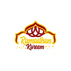 Ramadhan Kareem Logo Template