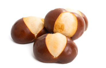 Obraz premium swiss buns isolated