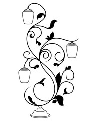 Decorative exquisite table lamp