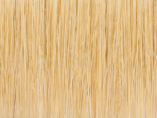 Natural bristle brush. Abstract background. Brown pile.