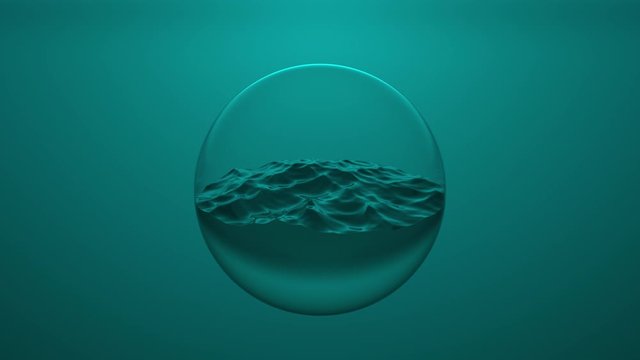 Sea surface.  Full HD 4k. Looping.