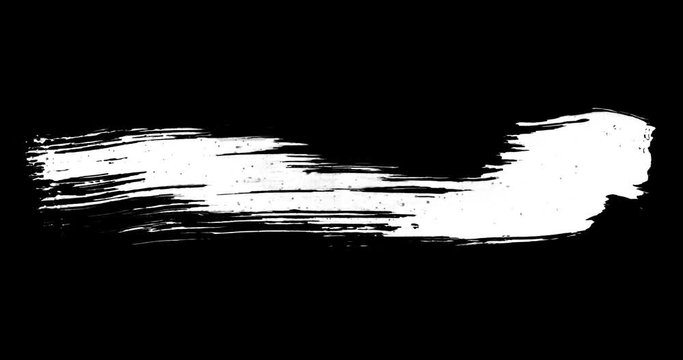 Set of Paintbrush. Isolated Brush Elements.