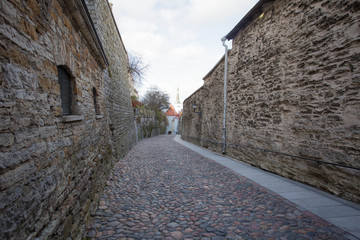 Old street in Tallinn
