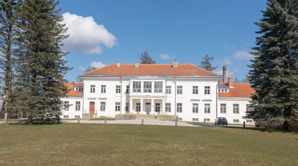 Fototapeta na wymiar manor in europe estonia