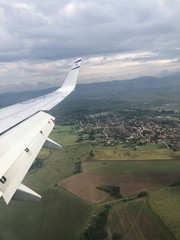 נוף מתוך מטוס