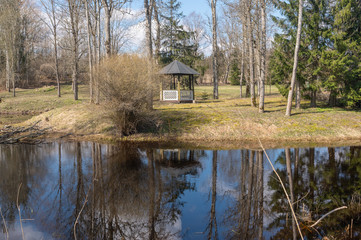 gazebo in the park