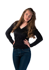 Fototapeta premium Cool female model