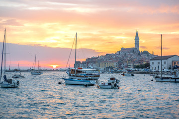 Sunset in Rovinj