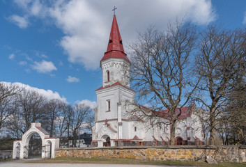 church in estonina village