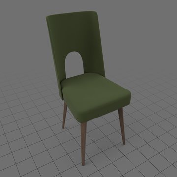 Upholstered dining chair
