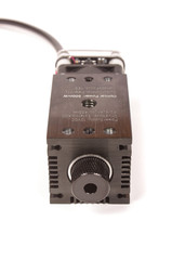 High power laser isolated on the white