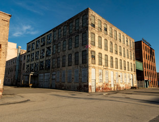 Fototapeta na wymiar Old Abandoned Factory