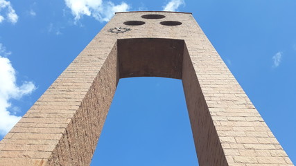 Obraz premium old tower in the city