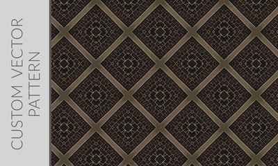 Laptop Tiles Vector Pattern