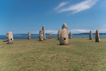 Stones in La Coruna (Spain)