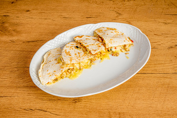 Stuffed quesadillas