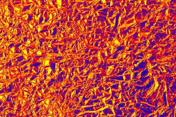 abstract texture background color crumpled foil