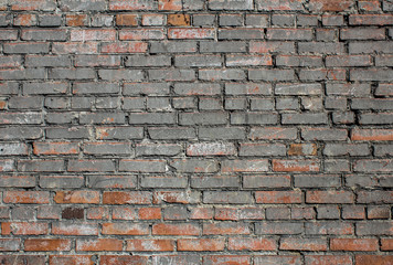 gray brick wall, texture, background