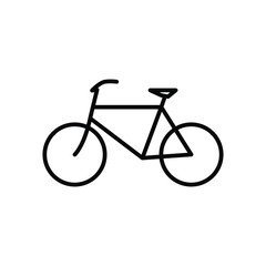 Obraz premium Bicycle icon template