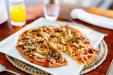 Delicious pizza